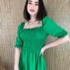 fernandaramosstore com br vestido midi sem bojo com pipoquinha verde 2