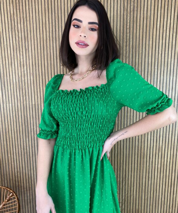 fernandaramosstore com br vestido midi sem bojo com pipoquinha verde 2