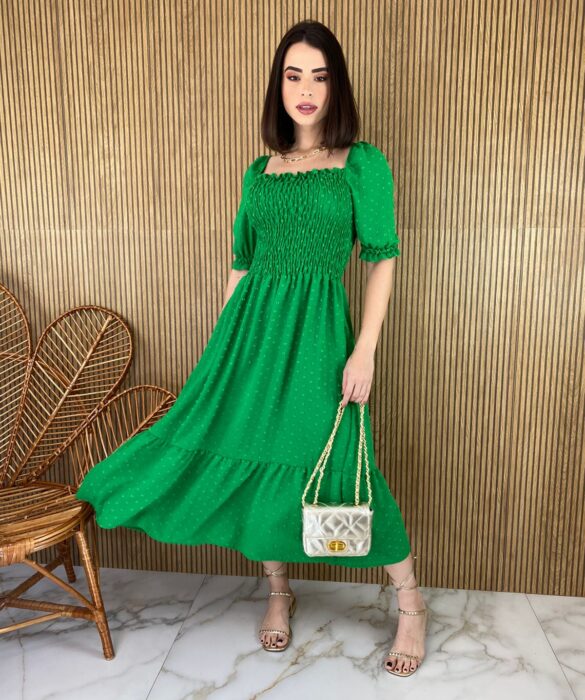 fernandaramosstore com br vestido midi sem bojo com pipoquinha verde 3