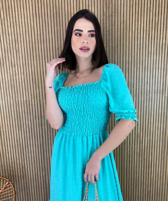 fernandaramosstore com br vestido midi sem bojo com pipoquinha verde agua 1