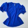 fernandaramosstore com br blusa feminina com babado e lastex nas mangas azul bic 2