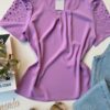 fernandaramosstore com br blusa feminina detalhes vazados nas mangas lilas 1