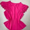 fernandaramosstore com br blusa manga curta feminina plus com detalhes pink 1