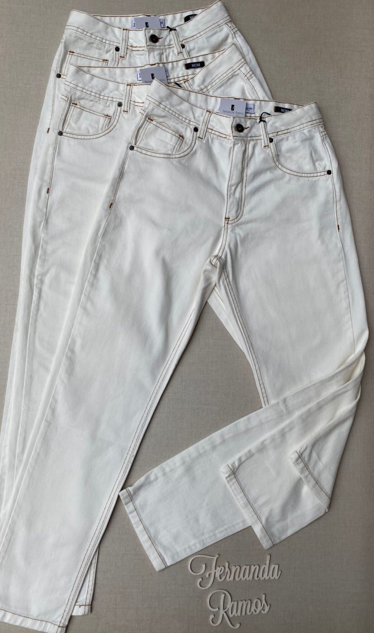 Calça jeans best sale off white