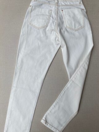 Calça Jeans Feminina Mom Off White 4658 - Fernanda Ramos Store