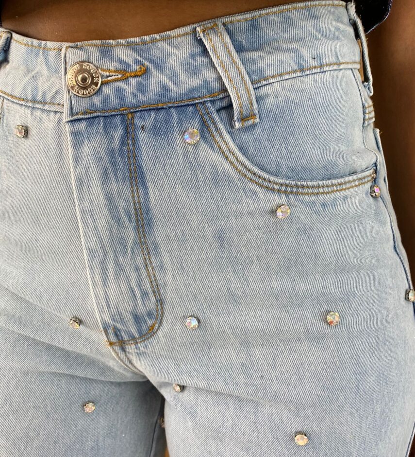 Calça Jeans Feminina Wide Leg Summer - Fernanda Ramos Store