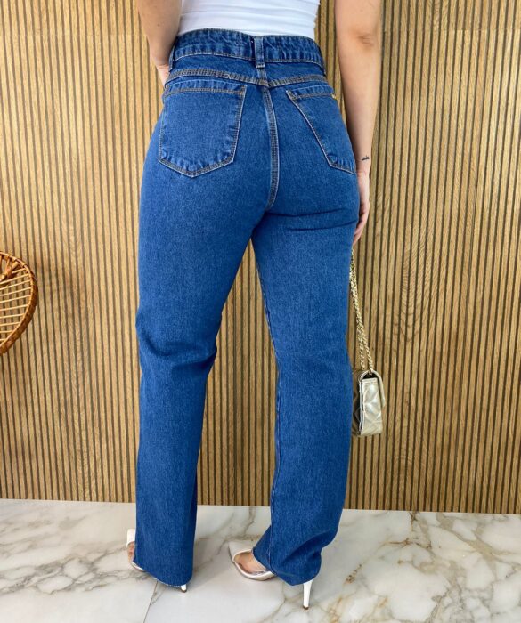 Calça Jeans Feminina Wide Leg Vitoria - Fernanda Ramos Store