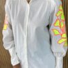 fernandaramosstore com br camisa feminina social manga longa off white detalhe em fluor 2