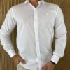 Camisa Masculina Manga Longa Tradicional Branca 1032 - Fernanda Ramos Store