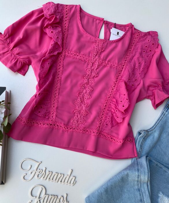 fernandaramosstore com br cropped feminino alongado detalhe em laise rosa 1