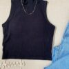 fernandaramosstore com br cropped feminino canelado com bojo e gola preto 1