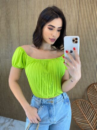 fernandaramosstore com br cropped feminino com bojo plissado verde lima