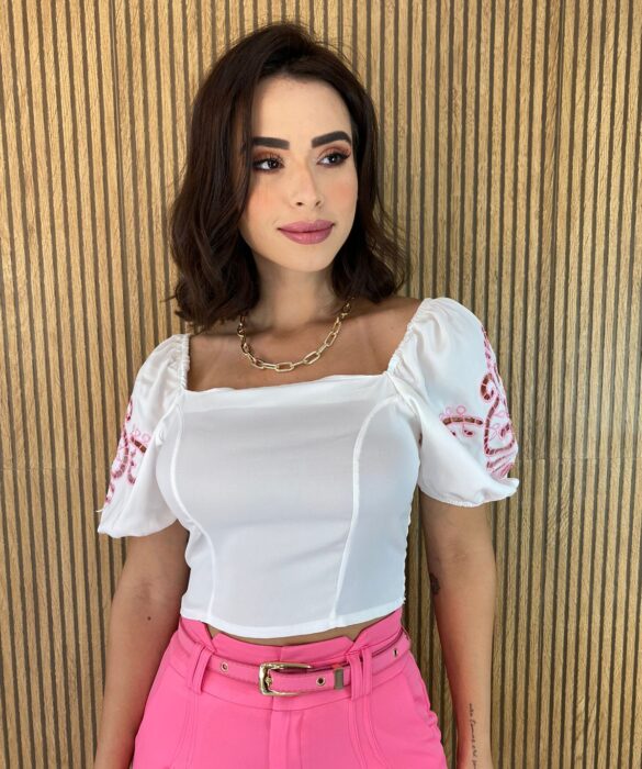 fernandaramosstore com br cropped feminino sem bojo branco detalhe em rosa 1