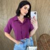 fernandaramosstore com br cropped feminino sem bojo com botoes roxo