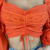 fernandaramosstore com br cropped feminino sem bojo manga longa com detalhe guipir laranja 1