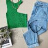 fernandaramosstore com br cropped feminino sem bojo modal com abertura verde