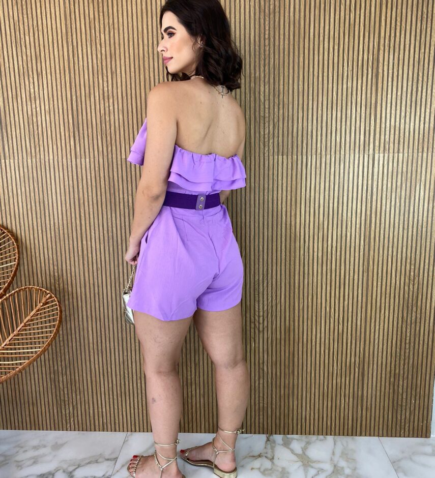 fernandaramosstore com br macaquinho feminino sem bojo tomara que caia com cinto lilas 3