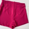 fernandaramosstore com br short feminino alfaiataria ziper lateral pink 1