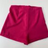 fernandaramosstore com br short feminino alfaiataria ziper lateral pink 2