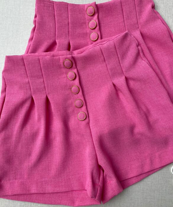 fernandaramosstore com br short feminino com botoes encapados rosa 1