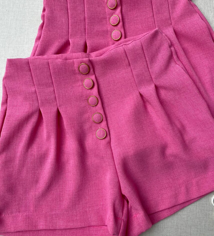 fernandaramosstore com br short feminino com botoes encapados rosa 1