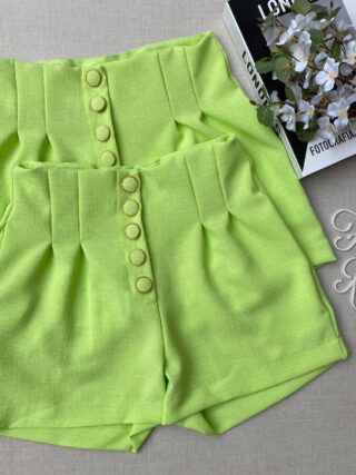 fernandaramosstore com br short feminino com botoes encapados verde lima