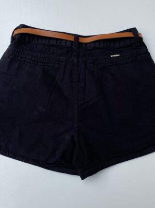 Short Feminino Sarja com Cinto Preto - Fernanda Ramos Store