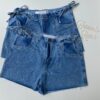 fernandaramosstore com br short jeans feminino com abertura e amarracao