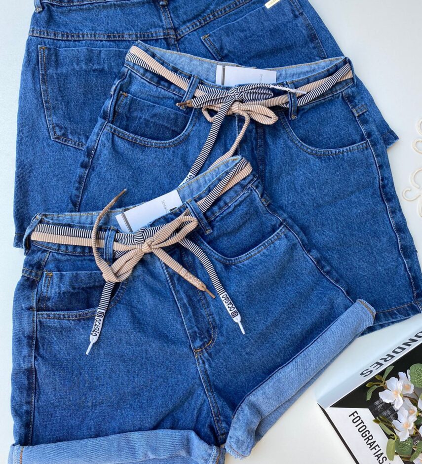 fernandaramosstore com br short jeans feminino com cadarco listrado