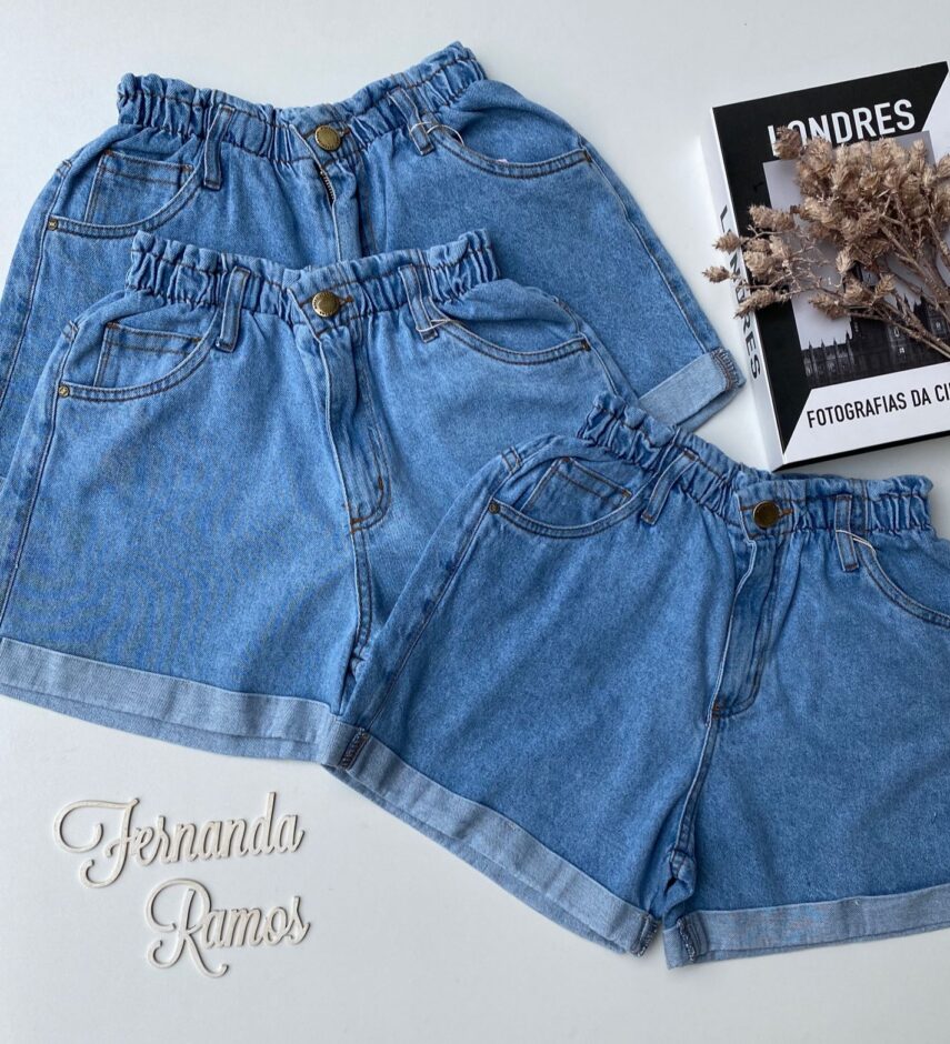 fernandaramosstore com br short jeans feminino com elastico