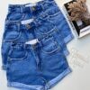 Short Jeans Feminino Mom Tradicional 19297 Fernanda Ramos Store