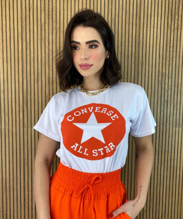 fernandaramosstore com br t shirt feminina manga curta estampa laranja branca 1