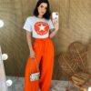 fernandaramosstore com br t shirt feminina manga curta estampa laranja branca 2