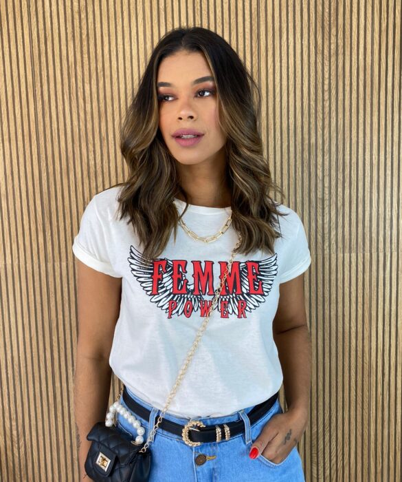 fernandaramosstore com br t shirt manga curta femme power off white 3