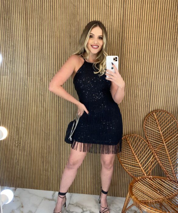 fernandaramosstore com br vestido curto com bojo com franjas paete 2