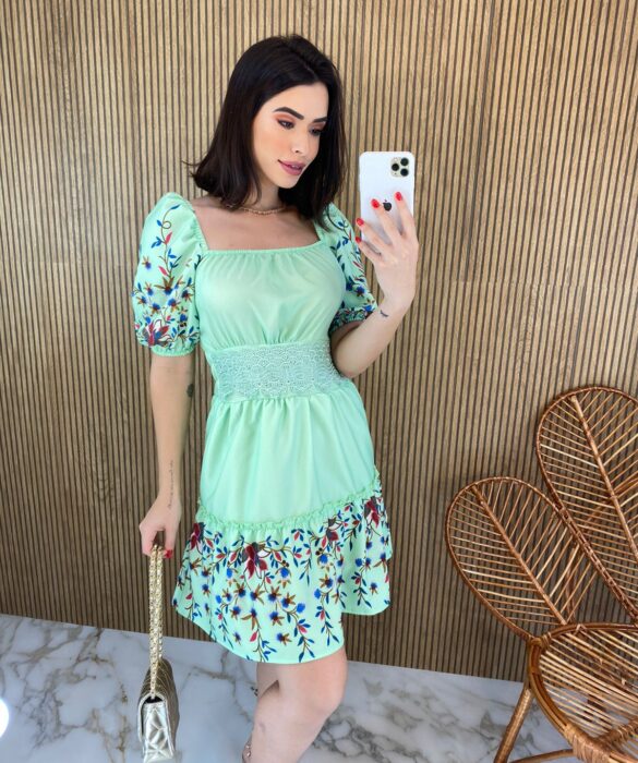 fernandaramosstore com br vestido curto com guippir e lastex verde agua 5