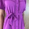 fernandaramosstore com br vestido curto sem bojo com botoes e amarracao fucsia 6