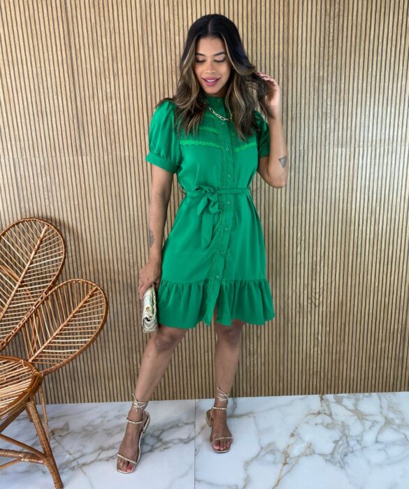 fernandaramosstore com br vestido curto sem bojo com botoes e amarracao verde 1