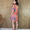 fernandaramosstore com br vestido curto sem bojo estampado laranja 4