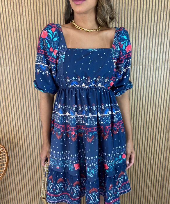 fernandaramosstore com br vestido curto sem bojo floral fundo azul marinho 1