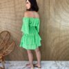 fernandaramosstore com br vestido curto sem bojo ombro a ombro poa verde 3