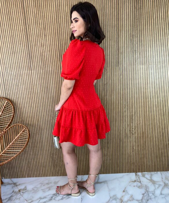 fernandaramosstore com br vestido curto sem bojo pipoquinha com detalhe vermelho 4