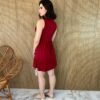 fernandaramosstore com br vestido feminino curto de malha sem bojo gola vermelho 2