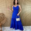 fernandaramosstore com br vestido longo com bojo detalhe franzido alca regulavel azul bic 1