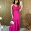 fernandaramosstore com br vestido longo com bojo detalhe franzido alca regulavel pink 1