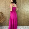 fernandaramosstore com br vestido longo com bojo detalhe franzido alca regulavel pink 2