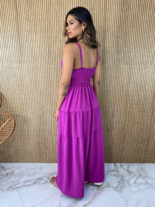 fernandaramosstore com br vestido longo com bojo fucsia botoes falsos 2