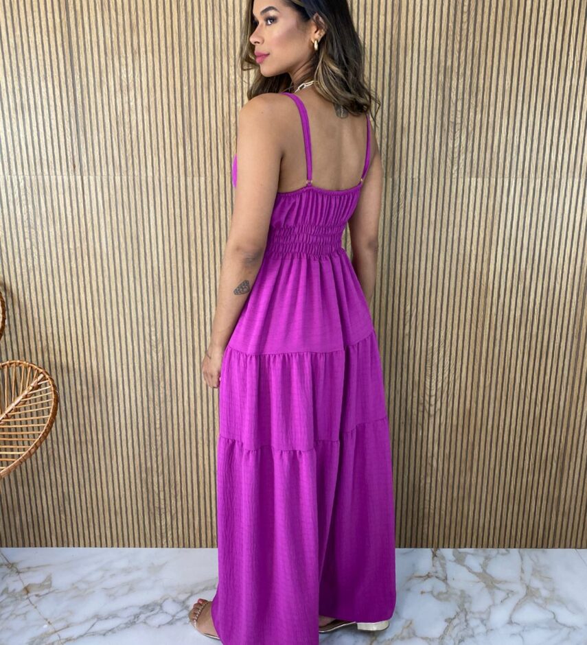 fernandaramosstore com br vestido longo com bojo fucsia botoes falsos 2