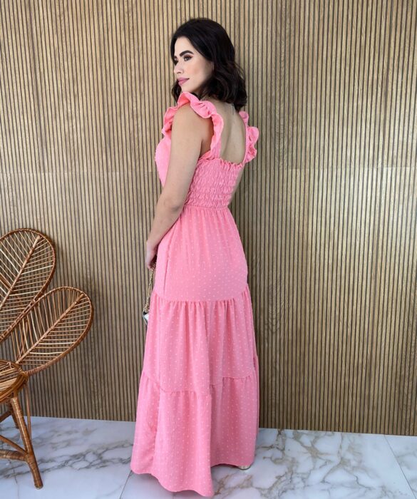 fernandaramosstore com br vestido longo com bojo pipoquinha rosa bebe 2