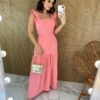 fernandaramosstore com br vestido longo com bojo pipoquinha rosa bebe 3